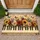 Vintage Piano Keys, Roses And Butterflies For Music Lovers And Colorful Home Entryways Doormat - 1