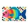 Rainbow Tropical Fish for Coastal Entryway Style in Bright, Playful Homes and Beach Houses Doormat - 6