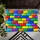 Vibrant Rainbow Geometric Blocks for a Cheerful Entryway and Playful Everyday Home Doormat - 5