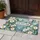 Rustic Blue Daisy Blooms for a Cheerful Farmhouse Entryway and Cottage-Inspired Home Doormat - 4