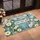 Rustic Blue Daisy Blooms for a Cheerful Farmhouse Entryway and Cottage-Inspired Home Doormat - 2