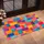 Colorful Abstract Block Mosaic for Creative Entryways and Vibrant Modern Home Décor Doormat - 2