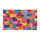 Colorful Abstract Block Mosaic for Creative Entryways and Vibrant Modern Home Décor Doormat - 6