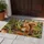 Red Squirrel Holding Pinecone for Cozy Woodland Autumn Home Entryway Seasonal Decor Doormat - 4
