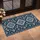 Distressed Navy Medallion Motifs for a Timeless Entryway and Classic Home Style Doormat - 2