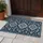 Distressed Navy Medallion Motifs for a Timeless Entryway and Classic Home Style Doormat - 4