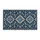 Distressed Navy Medallion Motifs for a Timeless Entryway and Classic Home Style Doormat - 6