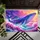 Rainbow Whale Ocean Scene for Colorful Coastal Home and Family Spaces Doormat - 5