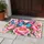 Jeweled Butterfly And Pink Peony Garden For A Sparkling, Colorful Home Entryway Doormat - 4