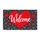Bold Red Heart Welcome Greeting for Valentine Season and Romantic Home Entryways Doormat - 6