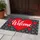 Bold Red Heart Welcome Greeting for Valentine Season and Romantic Home Entryways Doormat - 4