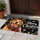 Golden Retriever With Antlers And Plaid Scarf For Merry Christmas Holiday Cheer Doormat - 4