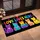 Four Rainbow Cats and Love Lives Here for Cheerful Cat-Loving Entryways Home Decor Doormat - 2