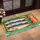 Vintage Sardine Tin With Three Fish for Coastal Kitchen Style and Seafood Lovers Doormat - 2