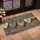 Rustic Hanging Heart Ornaments for Cozy Farmhouse Entryway Style and Everyday Home Charm Doormat - 2