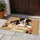 Border Collie Puppy With Hearts And Paw Prints For A Cozy Dog Lover Entryway Welcome Doormat - 4