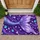 Purple Mermaid Tail And Jewel Accents For A Dreamy Ocean-Inspired Coastal Home Retreat Doormat - 1