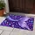 Purple Mermaid Tail And Jewel Accents For A Dreamy Ocean-Inspired Coastal Home Retreat Doormat - 4