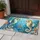 Watercolor Seahorse Pair and Clownfish for a Calm Coastal Ocean Home Entryway Accent Doormat - 4