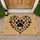Heart Paw Prints for Cozy Pet-Loving Homes and Everyday Entryway Charm with Pets Doormat - 1