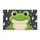 Cute Green Frog in a Rain Shower for Cheerful Nature-Inspired Home Entryways and Cozy Spaces Doormat - 6