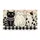 Three Charming Cats with Farmhouse Gingham for Cozy Cat Lover Home Entryway Decor Doormat - 6