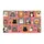 Colorful Framed Cat Portraits for Cozy Farmhouse Entryways and Cat Lover Spaces Doormat - 6