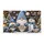 Blue Christmas Gnomes And Snowman For A Cozy Festive Winter Holiday At Home Doormat - 6