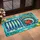 Vintage Sardine Tin With Six Fish for Coastal Kitchen Living and Seafood Lovers Doormat - 2
