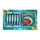 Vintage Sardine Tin With Six Fish for Coastal Kitchen Living and Seafood Lovers Doormat - 6