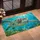 Sea Turtle Swimming in Turquoise Waters for a Serene Coastal Home or Ocean Nature Lover Doormat - 2