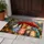 Nine Cozy Cats Beneath a Red Umbrella for Rainy Day Cat Lovers and Cozy Homes Doormat - 4