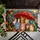 Nine Cozy Cats Beneath a Red Umbrella for Rainy Day Cat Lovers and Cozy Homes Doormat - 5