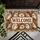 Hedgehog Welcome Scene for Cozy Woodland Homes, Nature Lovers, and Animal Enthusiasts Doormat - 5