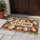 Hedgehog Welcome Scene for Cozy Woodland Homes, Nature Lovers, and Animal Enthusiasts Doormat - 4