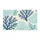 Blue Coral Branches for Coastal Entryways and Relaxed Seaside-Inspired Living Spaces Doormat - 6