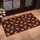 Pink Flamingo Tropical Woodgrain Motif for Sunny Coastal Entryway and Beach House Style Doormat - 2