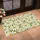 Olive Green And Cream Daisy Florals For Cheerful Cottage Entryway Living Spaces Doormat - 2