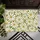 Olive Green And Cream Daisy Florals For Cheerful Cottage Entryway Living Spaces Doormat - 5