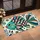 Colorful Folk Art Fish for Cheerful Coastal Homes and Playful Everyday Living Spaces Doormat - 2