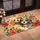 Beige Poodle and Spotted Puppy with Flowers for Cozy Pet-Loving Home Decor Gifts Doormat - 2