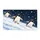 Three Penguin Snowfall Scene for Cozy Winter Entryway Living and Arctic Wildlife Fans Doormat - 6