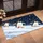 Three Penguin Snowfall Scene for Cozy Winter Entryway Living and Arctic Wildlife Fans Doormat - 2