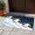 Three Penguin Snowfall Scene for Cozy Winter Entryway Living and Arctic Wildlife Fans Doormat - 4