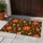 Black Red Gold Folk Floral Scrolls for Cozy Entryways and Colorful Home Styling Gifts Doormat - 4