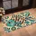 Colorful Folk Art Fish for Cheerful Coastal Home Entryway Style Doormat - 2