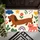 Playful Sausage Dog and Coral Kitty Cheerful Pet Lover Housewarming Gift Choice Doormat - 5