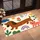 Playful Sausage Dog and Coral Kitty Cheerful Pet Lover Housewarming Gift Choice Doormat - 2