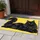Black Cat With Mismatched Eyes For Cozy Cat Lover Homes Doormat - 4