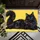 Black Cat With Mismatched Eyes For Cozy Cat Lover Homes Doormat - 5